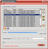 Apen Audio CD Burner screenshot